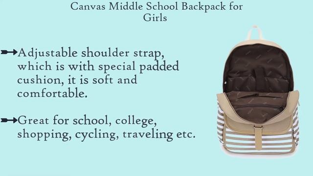 10 Best Backpack for middle school смотреть онлайн