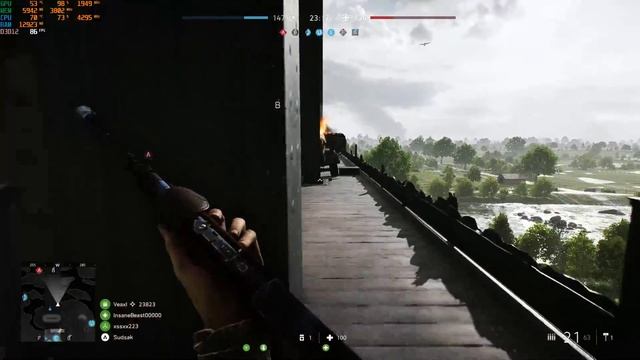 Battlefield V Multiplayer PC i7-8700K GTX 1070 1080p DirectX 12 ULTRA details (Just Gameplay) смотреть онлайн