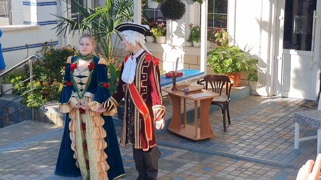 04.11.22.Партенит Храм Благовещения.Теотральная миниатюра "Екатерина и Потёмкин" смотреть онлайн