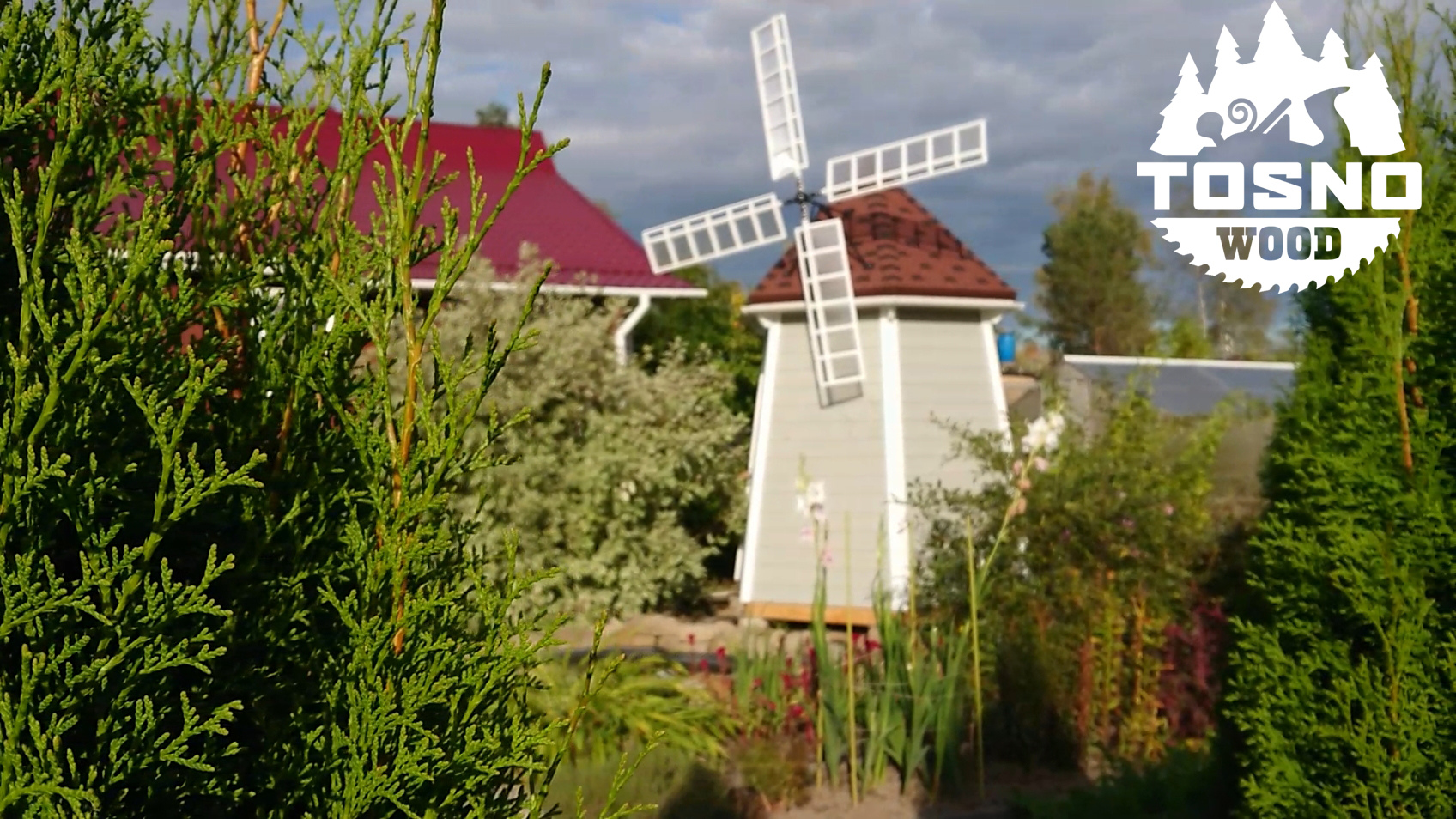 Большая ветряная мельница своими руками смотреть онлайн
