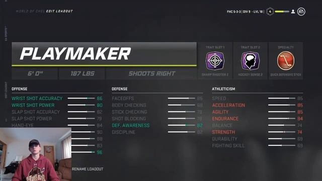 TOP 5 NHL 21 EASHL BUILDS! смотреть онлайн
