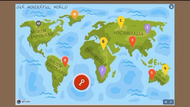 #КОИ Интерактивный плакат по теме " Our Wonderful World". Компьютер. Образование. Интернет. смотреть онлайн