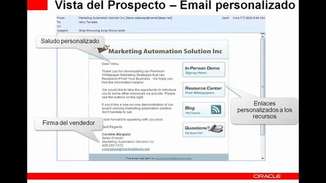 Oracle CRM On Demand Marketing YouTube смотреть онлайн