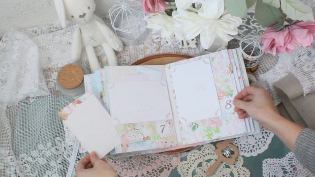 Альбом на первый годик малышки. Коллекция "Клубничное детство" ScrapMania смотреть онлайн