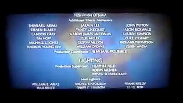 Megamind End Credits (Commentary)
