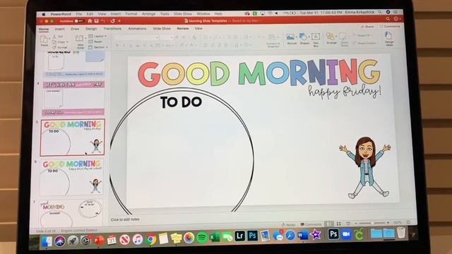 HOW TO MAKE CLASSROOM/MORNING SLIDES FOR TEACHING! | Classroom DIY смотреть онлайн