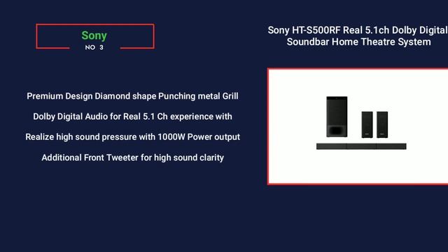 Top 5 Best Sony Dolby Atmos Soundbar | Sony Soundbar Dolby Sound | in India смотреть онлайн