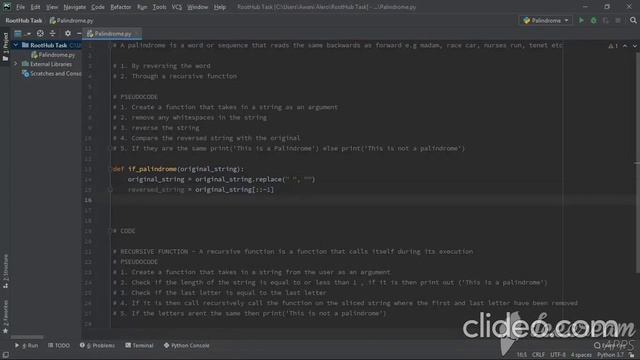 Check if string is Palindrome with Python смотреть онлайн