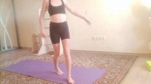 тренировка по художественной гимнастике дома #гимнастика #гимнастикадома #художественнаягимнастика