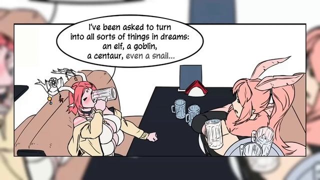 Ryu's NonMonster Girl Cafe: Feels Bar | Randomtanstudio comic смотреть онлайн