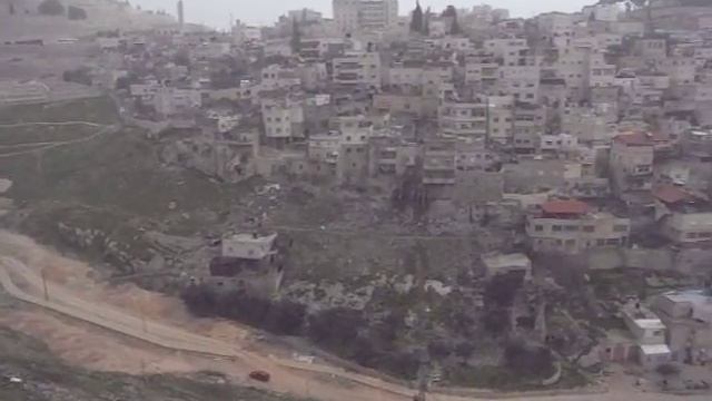 Вид на Масличную гору и восточный Иерусалим смотреть онлайн