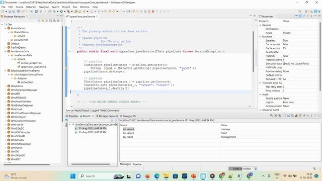 Webmethods Java service stringFunctionDemo||webmethods in java||Learning Webmethods||Webmethods 10. смотреть онлайн