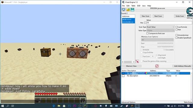 How to dupe in minecraft and how to make items add themselves using cheat engine 1.16.4 смотреть онлайн