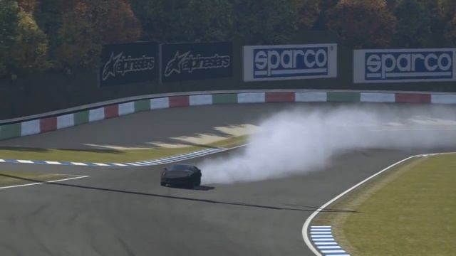 Gran Turismo 5 - Corvette C7 Test Prototype Drifting on Autumn Ring смотреть онлайн