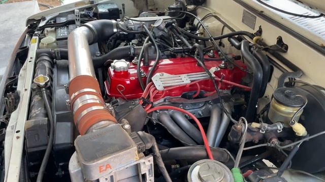 1982 Toyota 5MGE Supra Air Flow Sensor Test in 1986 22RE 4Runner смотреть онлайн
