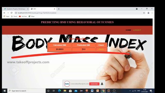 Predicting BMI using Behavioral Outcomes | Java Web Application Projects | Java Projects смотреть онлайн