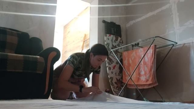 ВЛОГ: Повесила новые шторы / У меня зависимость / Заказала ткань, сшила шторы смотреть онлайн