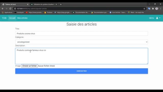 16- Créer des applications web avec Django python| Authentification-permissions смотреть онлайн