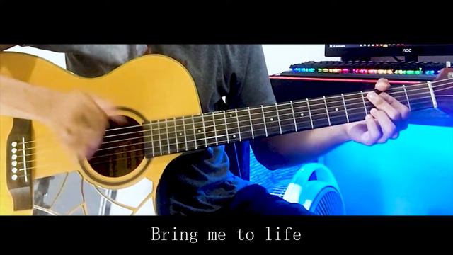 Bring me to life - Evanescence ( Fingerstyle Instrumental)(cover) смотреть онлайн