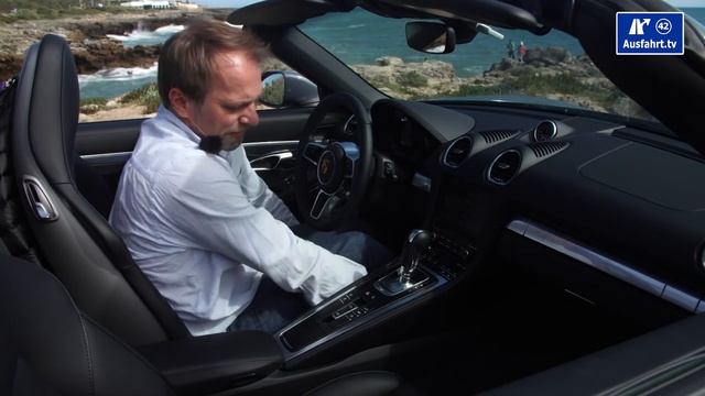 2016 Porsche 718 Boxster S (982) Fahrbericht der Probefahrt, Test, Review смотреть онлайн
