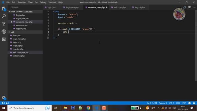 Login Page using Session | PHP | தமிழ் смотреть онлайн