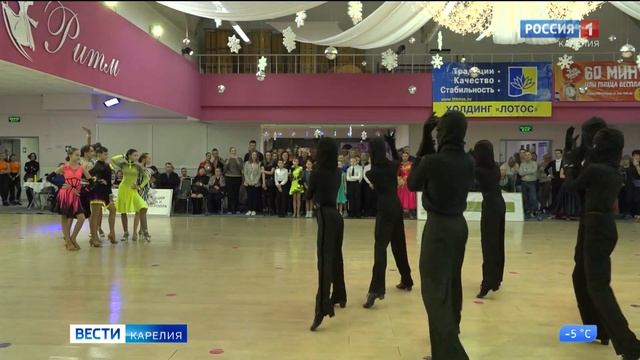 Федерация танцевального спорта Карелии провела предновогодний турнир смотреть онлайн