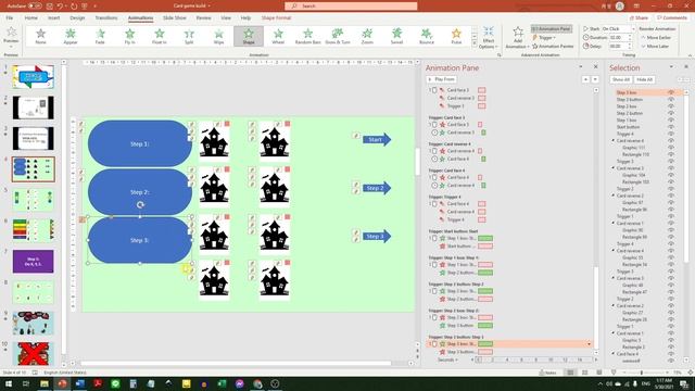 PowerPoint Matching/Memory Card Game Demo (Part Two: Adding Instructions and other details) смотреть онлайн