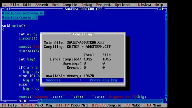 Biggest of 3 Ternary Operator: CPP смотреть онлайн