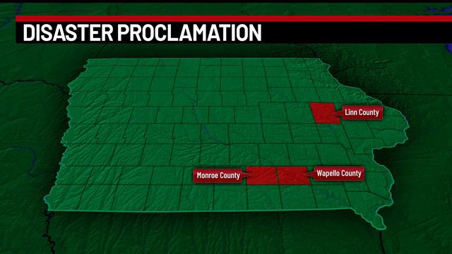 3 storm-ravaged Iowa counties named in Gov. Reynolds’ disaster proclamation смотреть онлайн