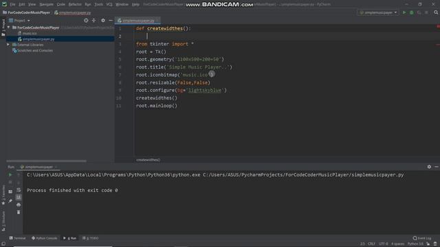 How to Create Simple Music Player Using Python In Hindi #1 | Python Mini Projects #19 | ForCodeCode смотреть онлайн