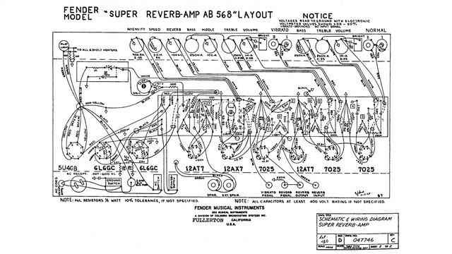 1968 Fender Super Reverb AB763 Mod смотреть онлайн