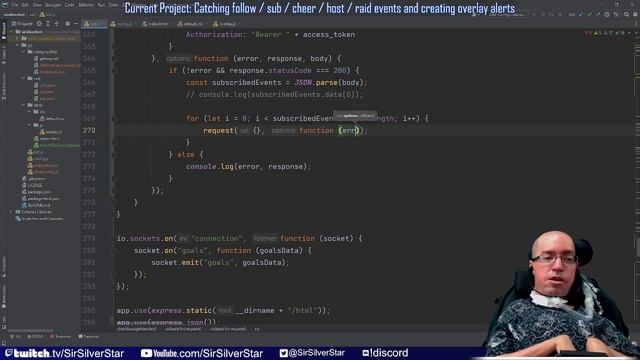 Build a Twitch bot from scratch - EventSub Setup Part 2 смотреть онлайн