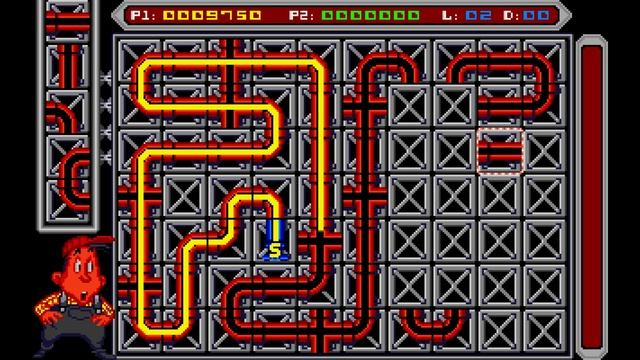 Pipe Mania - Atari ST [Longplay] смотреть онлайн