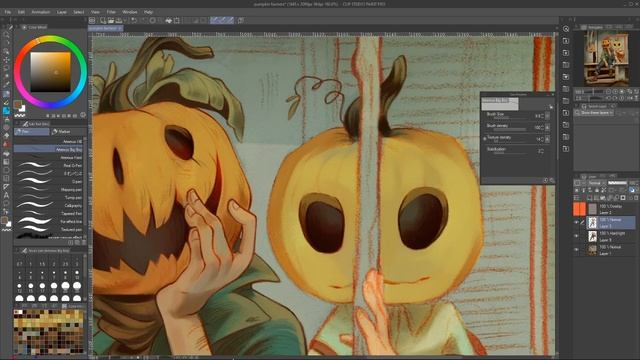 Speedpaint [The pumpkin patch] смотреть онлайн