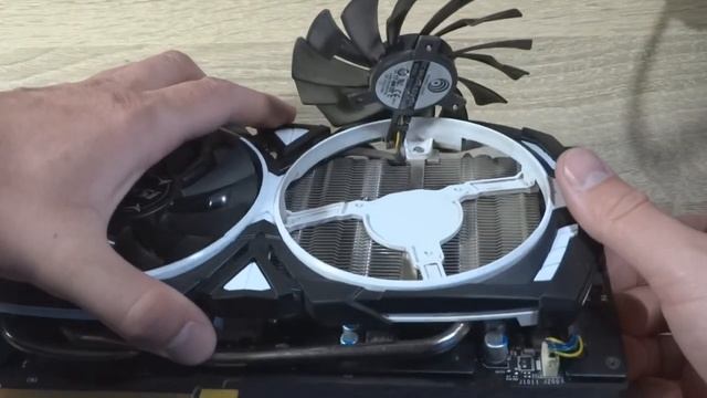 Замена кулера на видеокарте GTX 1050 1060 1070 1080 смотреть онлайн