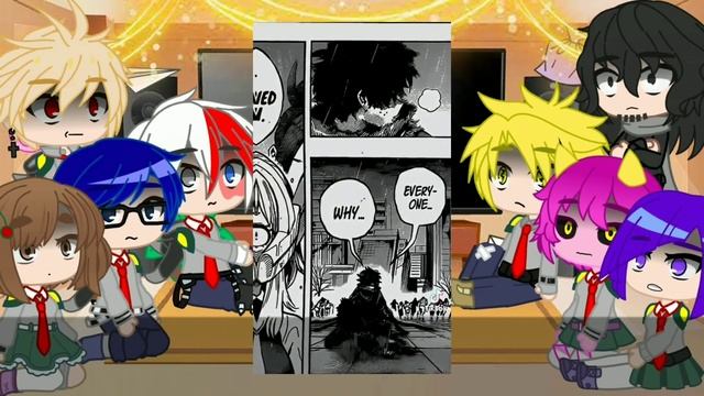 MHA/BNHA React to Manga Deku ||Mha manga spoiler||MY AU!|| смотреть онлайн