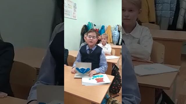 Стихи на День Матери. Школа, Вика 4а класс. смотреть онлайн