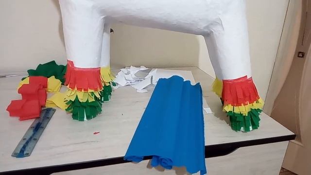 Мастер класс . Пиньята. Поделка. Хобби. Лошадь. Пони. Папье маше. смотреть онлайн