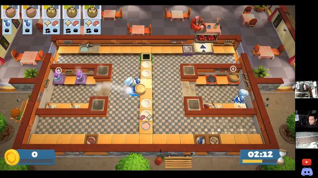 OverCooked 2 Live Stream Steam PC Gameplay Pt.1 смотреть онлайн
