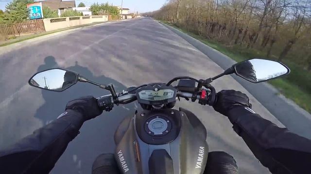 Yamaha MT-07 (2015) | First Ride Review (Română) смотреть онлайн