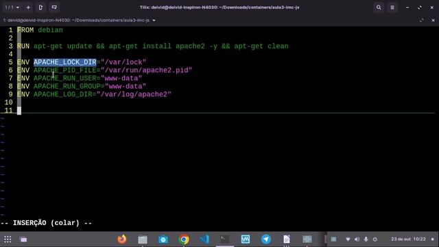 Dockerfile (Criando imagens docker) смотреть онлайн