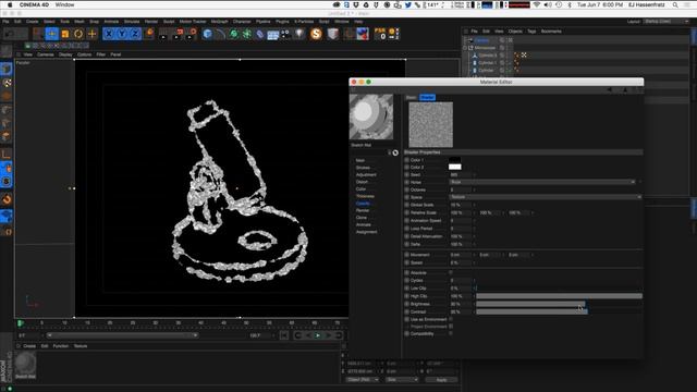 Cinema 4D Tutorial - How to Apply Chalk Outlines Using Sketch and Toon in Cinema 4D смотреть онлайн