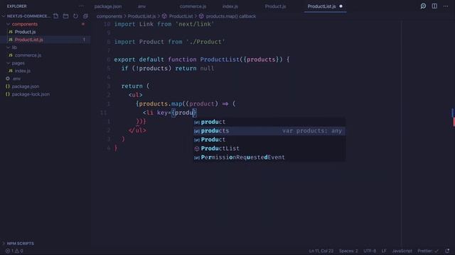 #3. Create reusable product components | Create a Next.js store with Commerce.js смотреть онлайн