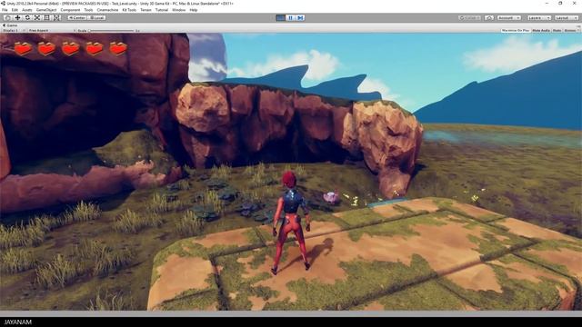 Unity 3D Game Kit Tutorial : Vegetation & Rocks смотреть онлайн
