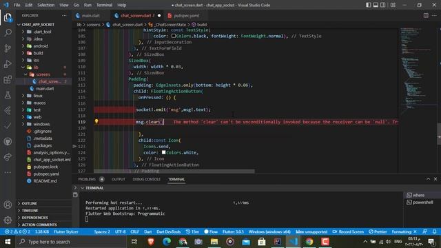 The End , الجزء الاخير من ال Group chat app , flutter , Socket Io , Node Js смотреть онлайн