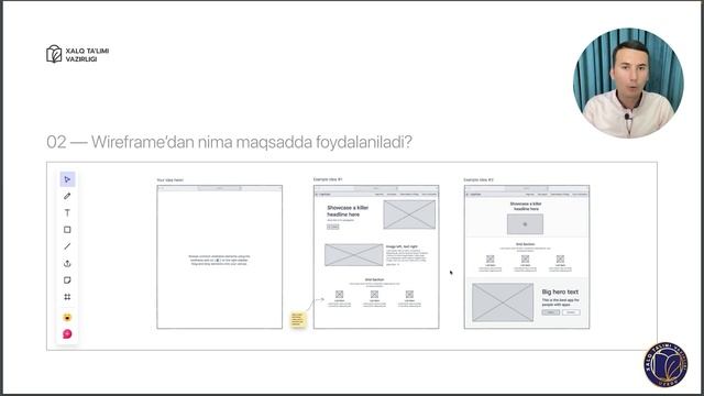 Veb-dizayn. 20- dars. Wireframe dizayn смотреть онлайн