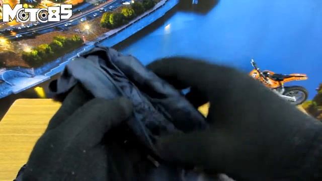 Дождевик с капюшоном Legea - обзор от Moto85.ru смотреть онлайн