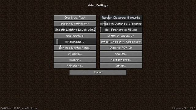 MINECRAFT JAVA BEST SETTING FOR LOW AND PC 1 GB GRAPHICS CARD смотреть онлайн