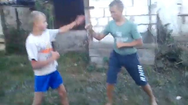 Деревенский MMA с мастерами спорта по MMA