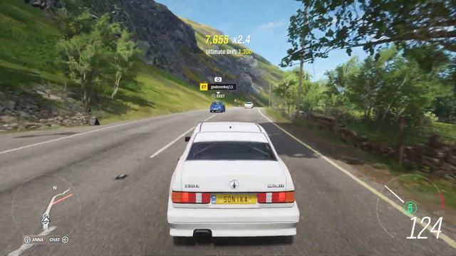 Forza Horizon 4 | Mercedes 190 E drift tuned смотреть онлайн